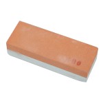 Barber razor and knives sharpening / polishing stone, granulation 400 - 1500, red - white